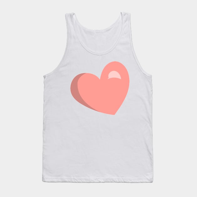 Cutesy Love Tank Top by Creative Has